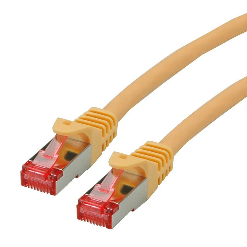 Roline Network Cable CAT.6 S FTP (pimf), Component Level, Lsoh, Amarillo 0,5M