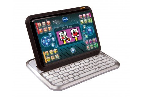 Vtech 2 1 Tableta, Computer Aprendizaje Black/Silver 80-155504