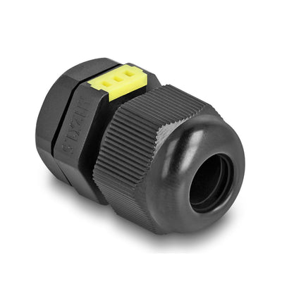 Delock 60614 Connector Cable M12 With Ventilación IP68 Polvo And Waterproof Black 2 Pieces — image 1