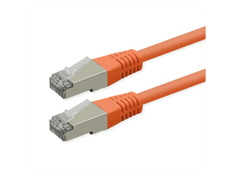 Roline Kab Network Cable CAT.6 Class Y PoE S FTP Pimf Naranja 0,3M