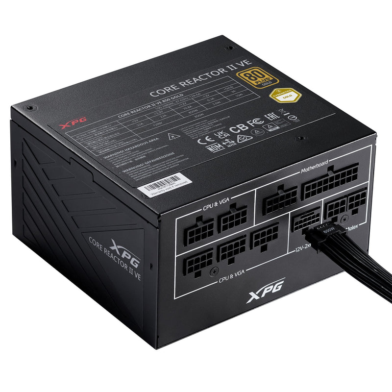 Power Supply Power Xpg Corereactor Ii Ve 750W 80 + Gold Fully Modular ATX