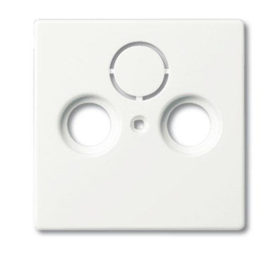 Busch Jaeger Bj 1743-884 Cubierta.f.antena Sockets Power M.2 Conexiones Future Linear White Estudio — image 1
