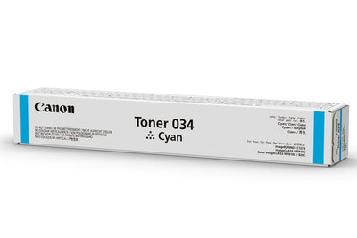 Canon Toner 034C: I-sensys MF810 Imr. C1200 Cyan C1120 Series — image 1