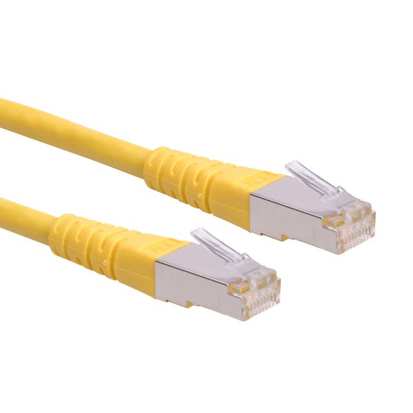 Roline Network Cable KAT.6 Class And S FTP Pimf Yellow 5M