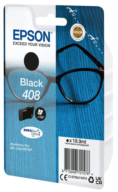Epson Ink Black Single Pack 408 Durabrite Ultra Ink — image 1
