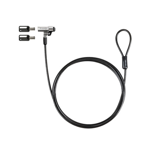 TooQ Cable Security Nano 2.5X6MM Key Laptops - Grey — image 1