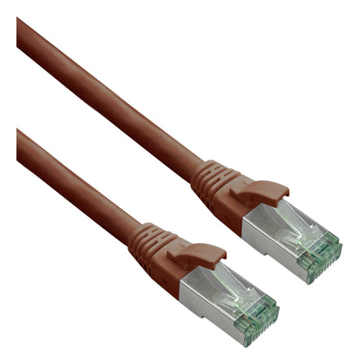 Helos 363773 Network Cable Brown 3M CAT.7 S/FTP (s-STP) — image 1
