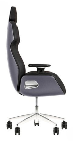 Thermaltake Silla Gaming Argent E700 Design Studio F. a. Porsche Gris/Negro Fabric Piso Sabueso Gris Espacial