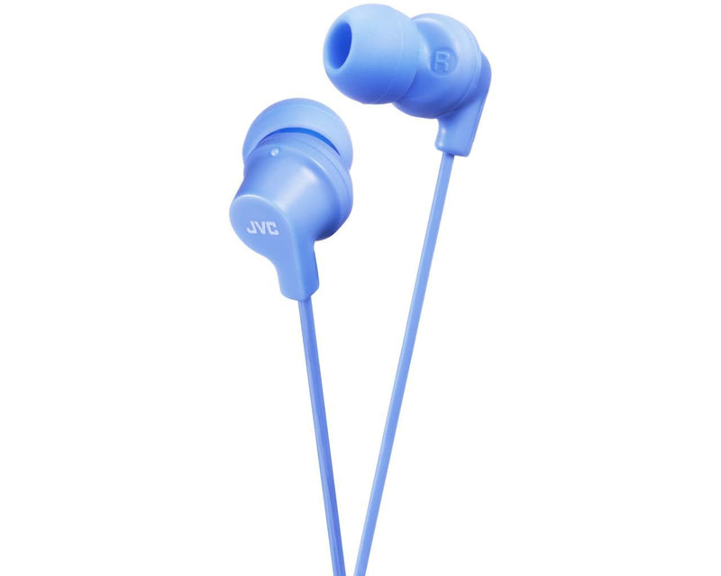 Jvc HA-FX10 Headphones In Ear Cable Slim And Connector Jack 3.5. Colour Blue