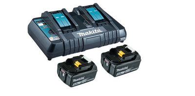 Makita 199482-2 Charger And Battery Cargable Set Of Charger And Batteries — image 1