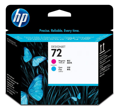 HP Genuine Ink Nº 72 Pack 2 Colours Magenta And Cyan HP Designjet T610, T620, T770, T1100, T1200, HP Designjet — image 1