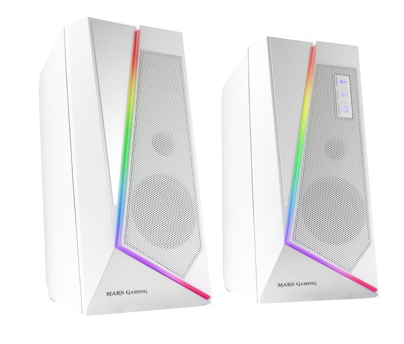 Mars Gaming Speakers With Bluetooth MS7 20W 2.0 White