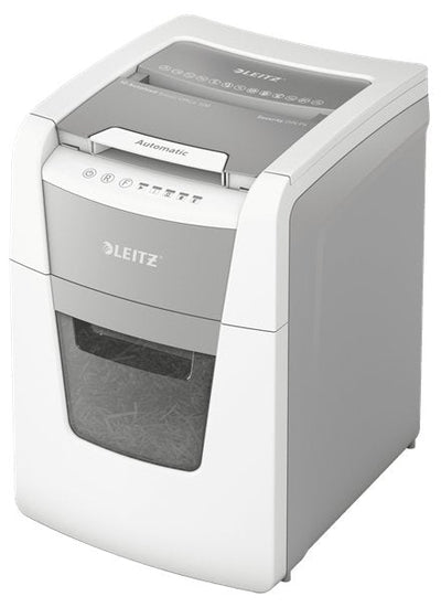 Leitz Paper Shredder Documentos Iq 100 Autofee P4 / 4X28 / 100 Hojas / 34L / Klamm / Kred / — image 1