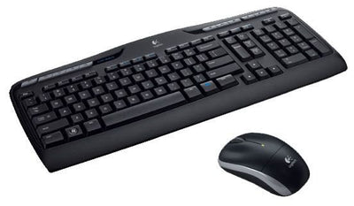 Logitech Wireless Combo MK330 Set Of Keyboard And Wireless Mouse 2.4GHZ French Black — image 1