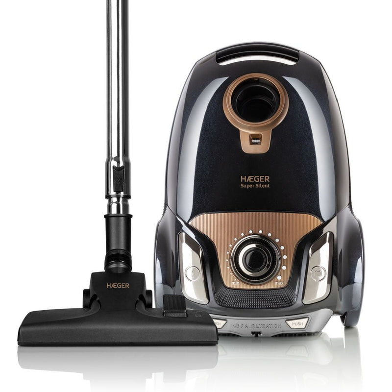 Haeger Vacuum Cleaner Trineo Súper SILENT750WFILTRO Hepabolsa Polvo Washable 4L5 Niveles Filtradocepillo And B