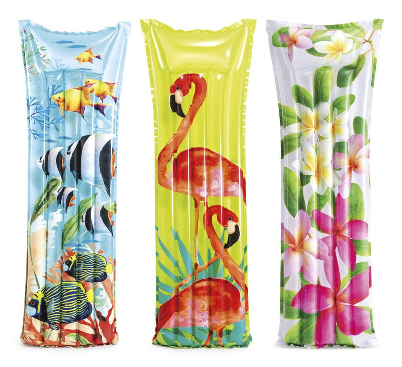 Intex Colchoneta Hinchable Acuática Flamenco 183X69CM 59720