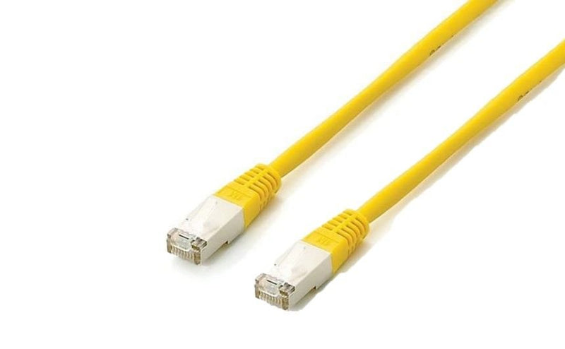 Equip Network Cable CAT.6A S/FTP 2x RJ45 20.00M Yellow Lszh Polybeutel