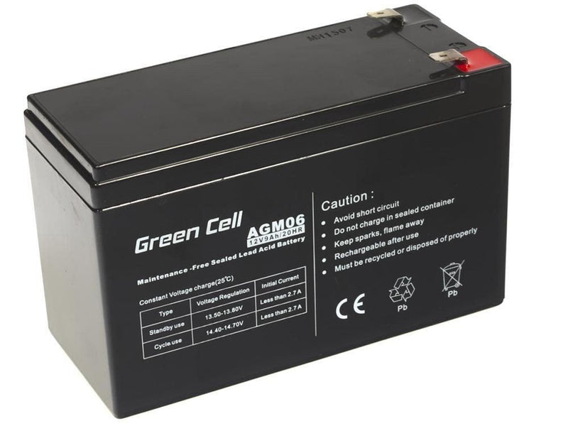 Green Cell Battery Agm 12V9AH