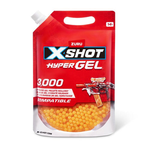 Zuru Xshot Hyper Gel-refill Pack 3000 Gel Balls, Gel Blaster 36810S — image 1