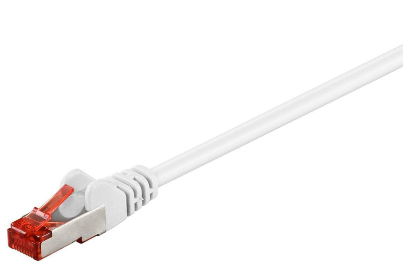 Network Cable CAT.6 RJ45 S FTP 2M White
