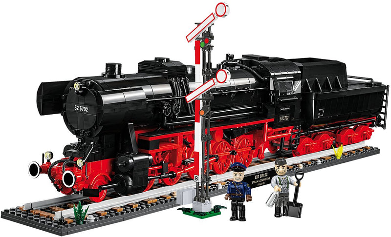 Cobi Dr Br 52 Locomotora Steam And Semáforo Ferroviario Escala 1:35 Cobi-6287