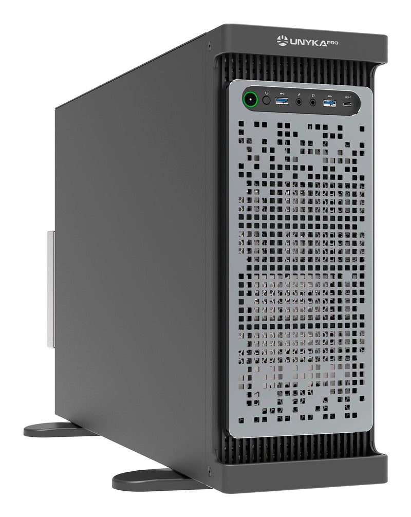 Unykach Box Rack 19 UK80.40.630 4U Supports 4 Gpus 8 Bahias 3.5 And 2 2.5 2x USB 3.0 1x USB-C 3.1