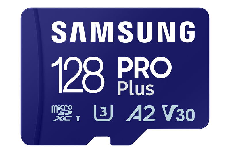 Samsung SD microSD Card 128GB Sdxc Pro Plus 2023 CL10 Retail