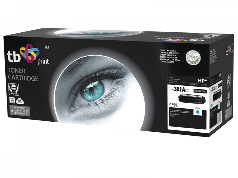 Toner HP Lj Pro M476 TH-381ARO Cy Rem.