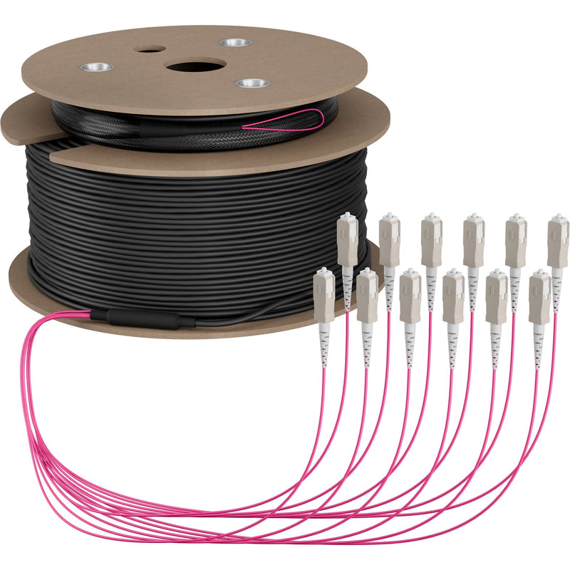 Efb Trunkcable U-dq(zn)bh OM4 12G (1X12) Sc-sc 200M Dca Lszh