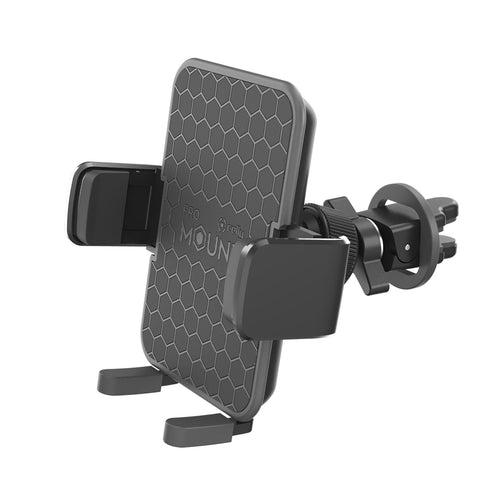 Celly Stand Car Plus Grille Fan Phones Up To 6.5, Rotating 360, Black — image 1