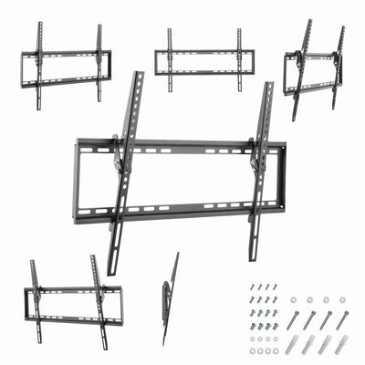Gembird WM-70T-03 Stand TV 177,8CM (37 - 70) Black — image 1