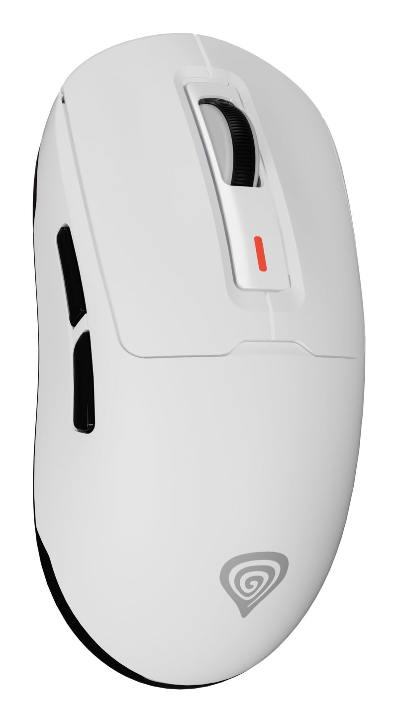 Genesis Mouse Gaming Zircon 660 Wireless/Cable/Bt 12000 DPI White Ultraliviano