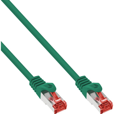Inline Network Cable S/FTP Pimf CAT.6 250MHZ Pvc Cca Green 2M — image 1