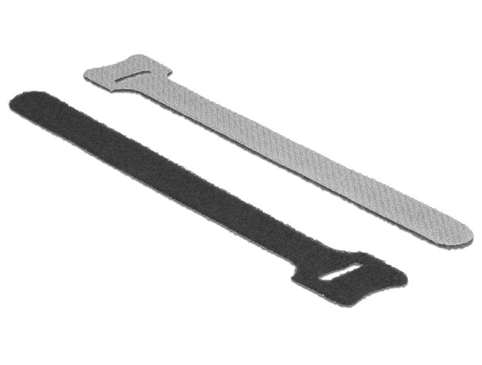 Delock 18686 Velcro Black 10 Pieces