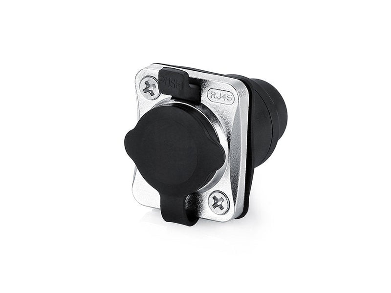Alcasa S6 IC06-R002 Connector RJ45 Black Metallic