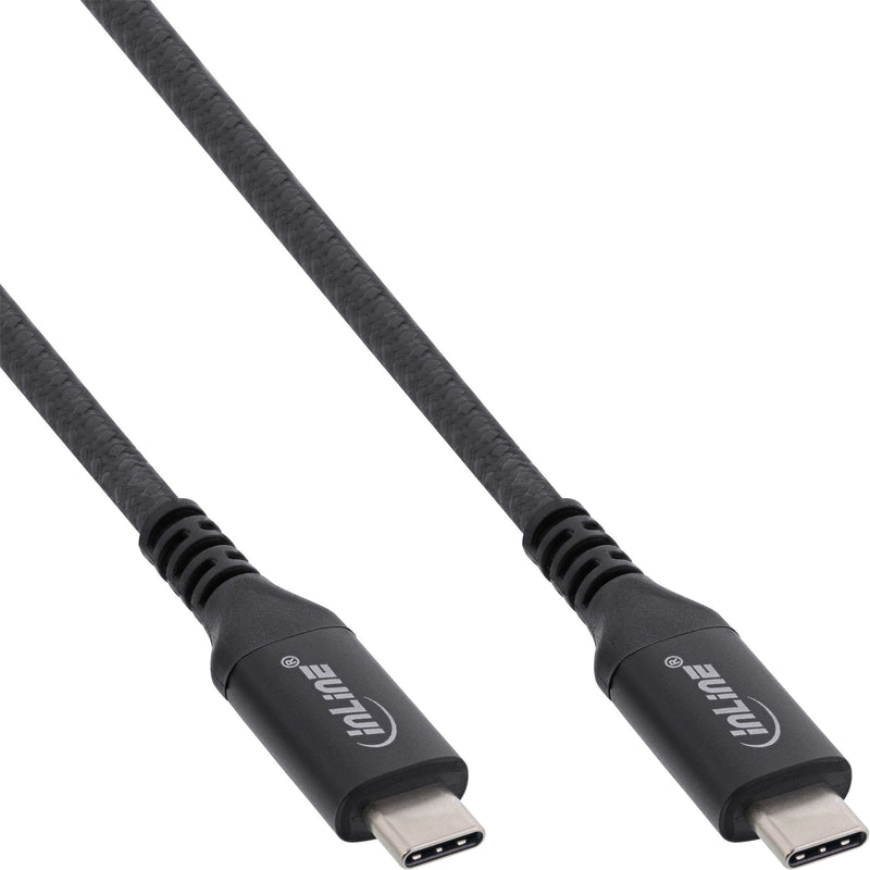 Inline® USB4 Cable USB-C Male/Male, 8K60HZ, Black 1.5M