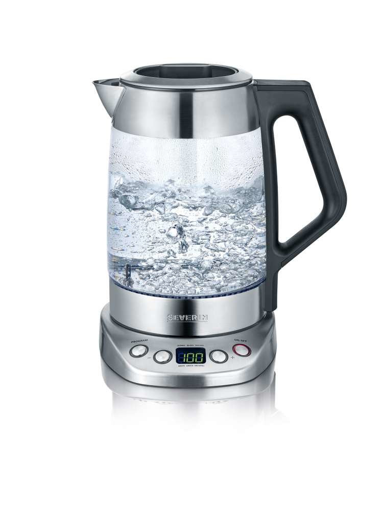 Severin Kettle Water Wk 3479 1,7 L Black Steel Inoxidable 3000W