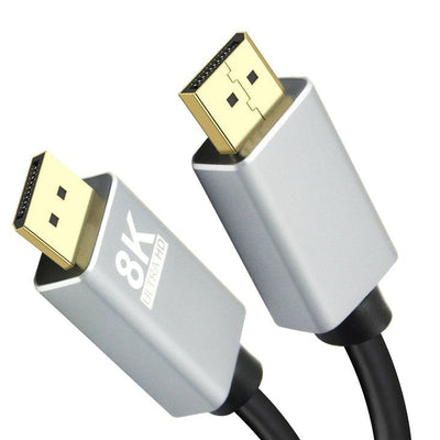 Helos Cable DisplayPort Male/Male Premium 8K, 1,0M, Black — image 1