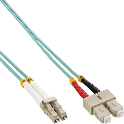 Inline Cable Dúplex Fibre Optic Lc/Sc 50/125?M OM3 2M — image 1