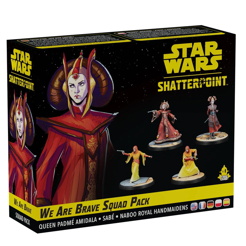 Set Of Desk Star Wars Shatterpoint We Are Brave Squad Pack Edad Recomendada 14 Years