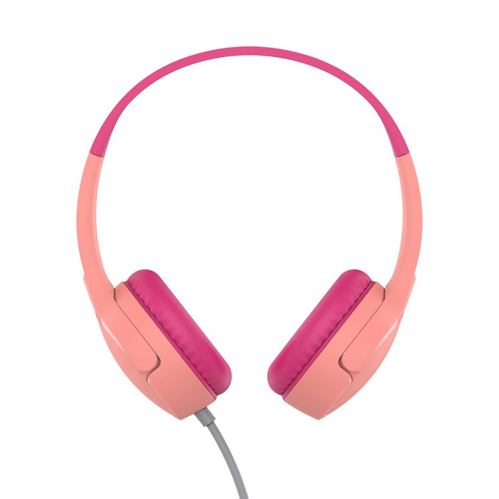 Belkin Soundform Mini Headphones With Diadema With Micro Oreja Cableado Connector 3 5MM Pink