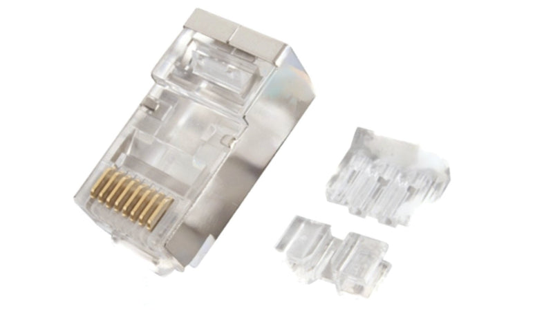 Phasak Connector RJ45 CAT.6A STP With Guia AWG24 (pack 10)