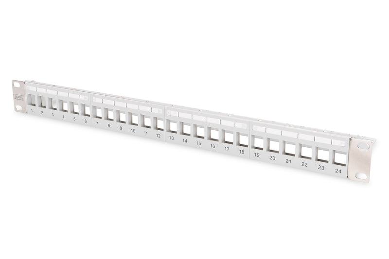 Patchpanel Digitus 1U 19 24 Ports Grey