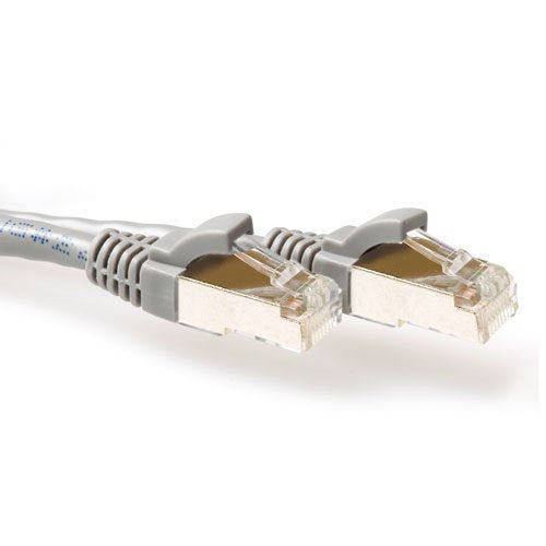 Grey 5 Meter Lszh SFTP CAT.6A Patch Cable Snagless With RJ45 Connectors