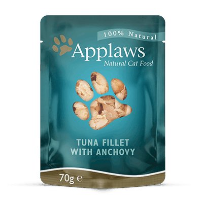 Applaws Natural Cat Food Tuna And Whole Anchovy - Comida Húmeda Gatos - 70G