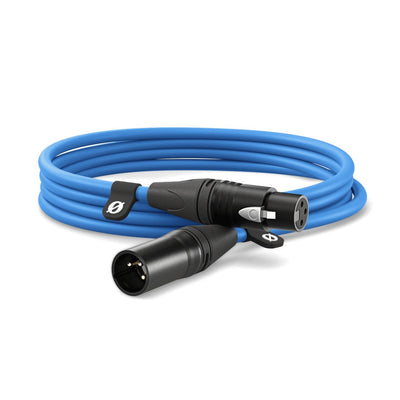 Rode Microphones Cable Xlr Premium XLR3M-B Blue 3 Metres XLR3M-B — image 1