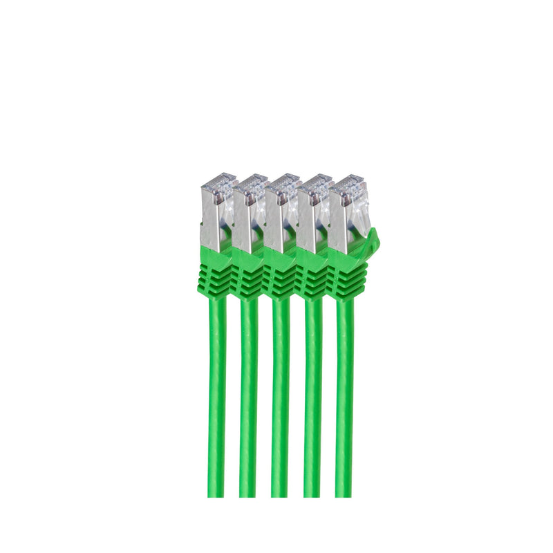 Shiverpeaks RJ45 Network Cable S FTP, CAT.7 VE5, 2M Green