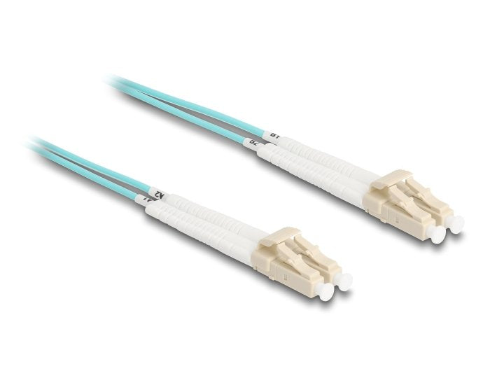 Delock Lwl Cable Lc Duplex a Lc Duplex Multimode OM3 Winkelbar 10M