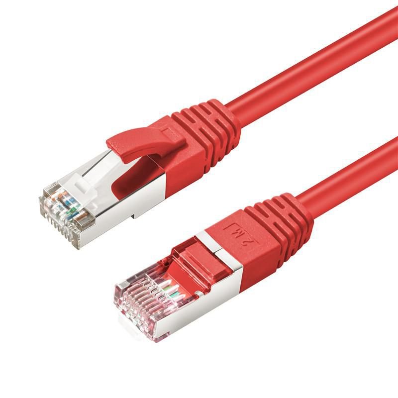 Microconnect MC-SFTP6A01R Network Cable Red 1M CAT.6A S/FTP [s-STP]