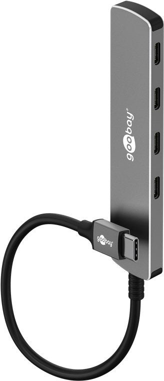 Goobay Slim 4-PORT USB Hub Usb-c™ a Usb-c™, 5 Gbit/S — image 1